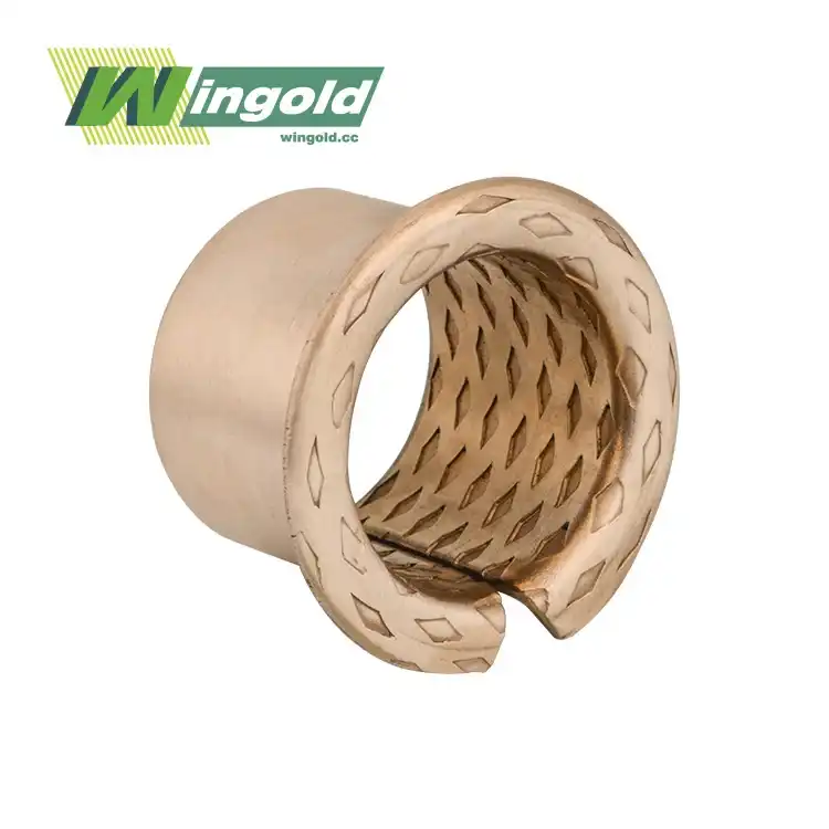 Are flanged bush bearing suitable for high-temperature applications?